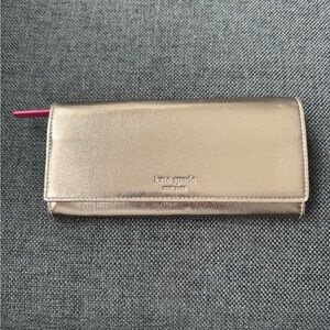 Kate Spade Gold Wallet